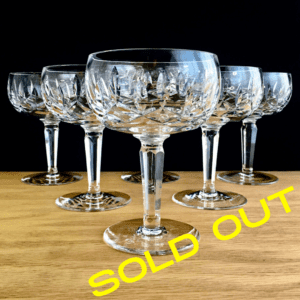 Waterford Kildare Crystal Coupe/Champagne Glasses